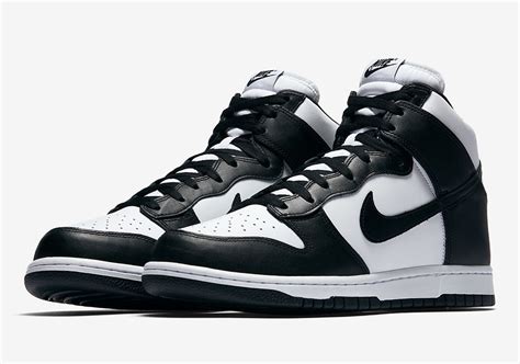 Nike Dunk Hi White/Black Men's 